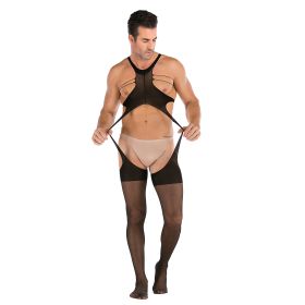 Men's Sexy File Sexy One-piece Stockings Underwear