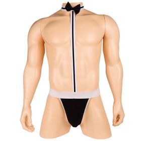 Men's sexy suspender jumpsuit