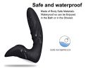 Hot Sale Electric Silicone Male Dildo G-Spot Anal Vibrator Prostate Massager Vibrator Gay Anal Plug Vibration - black