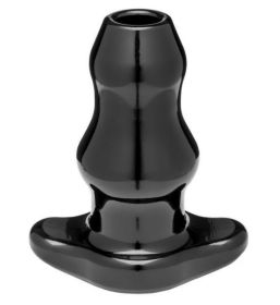 Double Tunnel Plug Black Medium - PERHP07B