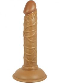 Latin American Mini Whopper 5 inches Straight Dong Brown - NW23882