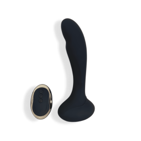 Gaea Ã¢â‚¬â€œ Vibrating Black Dildo - Black