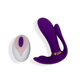 Cybele -Triple Stimulation Vibrator - Purple