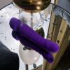 Venus - Flexible Vibrator, Wand Vibrator, and Dildo - Purple