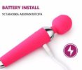 Hot Romance Wireless Vibrators High Quality Unique Nipple Sex Toys for Female(Does not include batteries) - Rose red