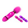 12 Modes Insertable Powerful Wand Massager G spot Nipple Stimulating Vibrator - Pink